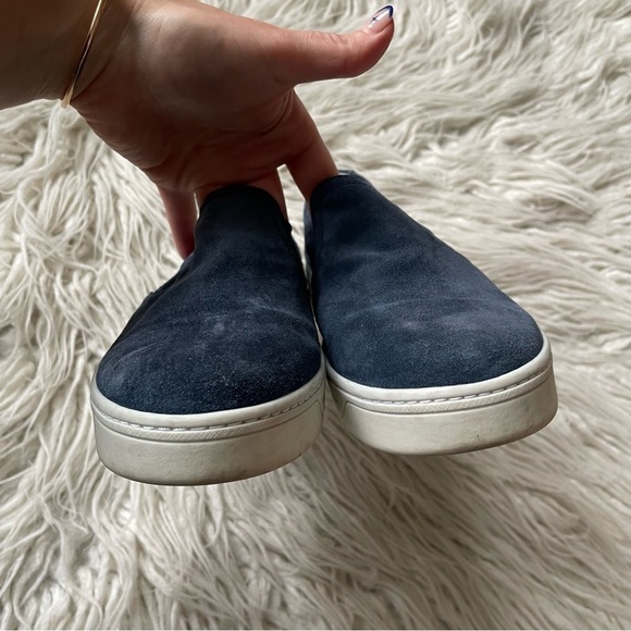 Prada Sport Womens Blue Suede Round Toe Slip-On Sneakers Size IT 35/US 5 - Picture 9 of 12